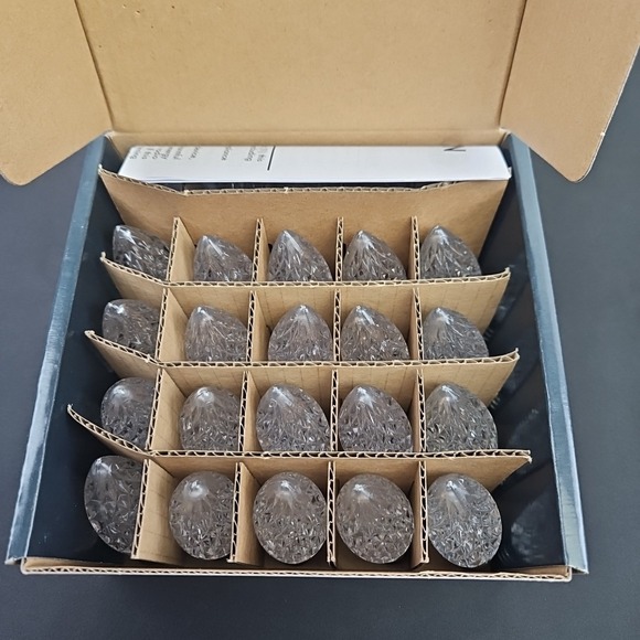 GEMMY Commercial Pro 25 Ct C9 Warm White LED Christmas String Light Bulbs E17 - Picture 3 of 3